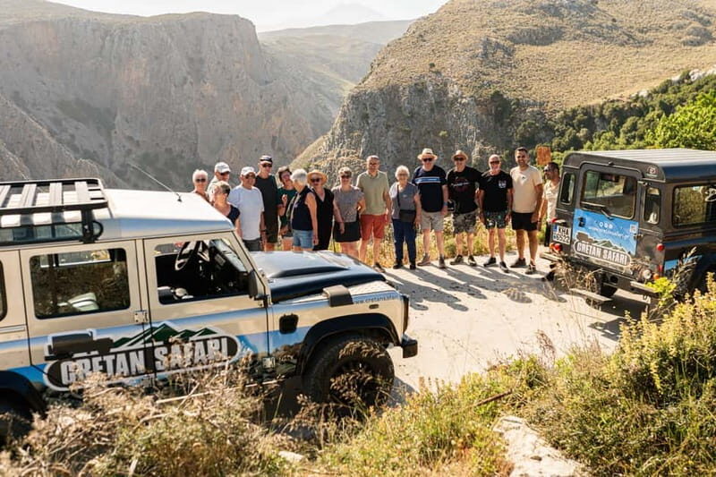 Rethymno: Full-Day Land Rover Safari to Preveli - Exploring Prasses and Kourtaliotiko Gorges
