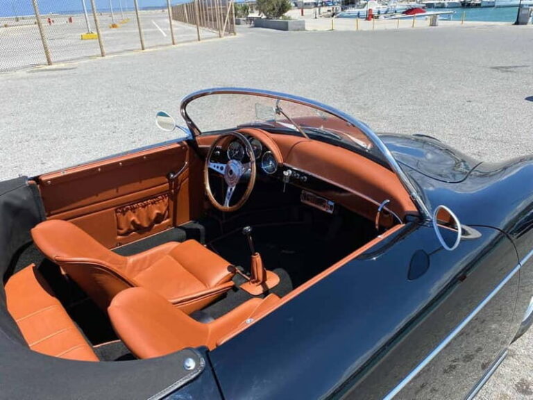 Rethymno: Ride with a Speedster 356 RCH - Practical Details and Tips