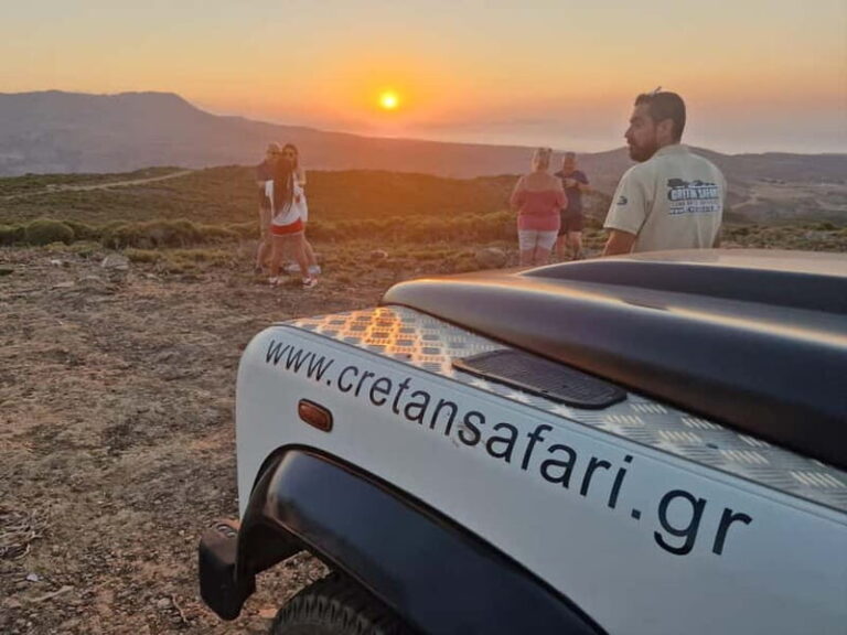 Rethymo: Landrover Safari Sunset Tour with Dinner and Drink - What Makes This Tour Stand Out?