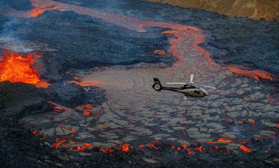 Reykjanes: Fagradalsfjall Eruption Helicopter Tour - The Itinerary and Experience