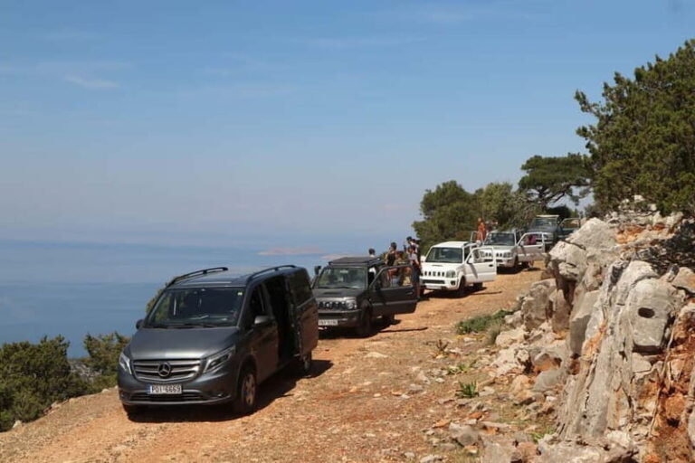 Rhodes: Safari with our driver - North - Pick ups East Coast - The Itinerary: From Mountains to Sea