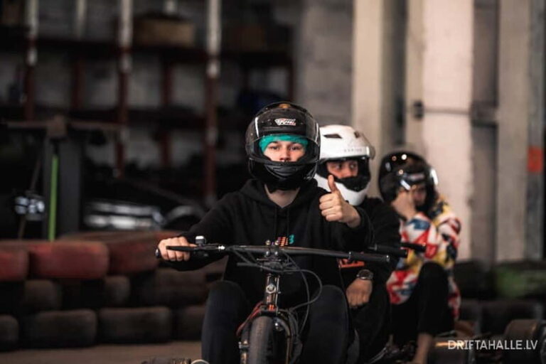 Riga | Drifta Halle: Extreme 20 minute ride on a drift trike - The Indoor Drift Track: What Makes It Special