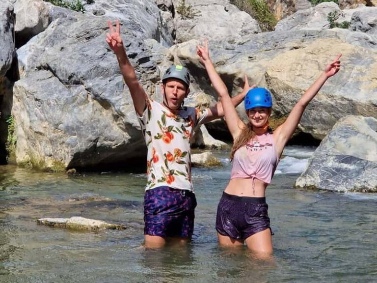 River Trekking from Kourtaliotis Waterfalls to Preveli Beach - Waterfall Swimming and River Hiking