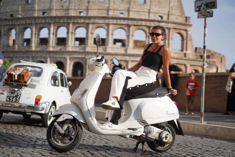 Roma City Vespa tour Big Group - FAQ
