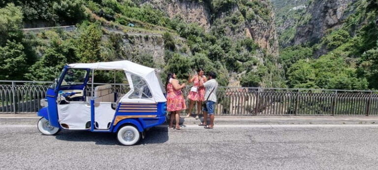 Romantic Tuk Tuk Tour with Wine Tasting in Amalfi Hills - Who is this tour best suited for?