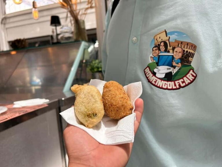 Rome 3 hours Golf Cart Sightseeing tour with gelato/suppli - A Closer Look at the Tour Itinerary