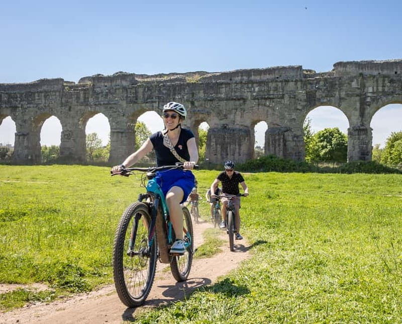 Rome: Appian Way E-bike Tour with Optional Catacombs & Food