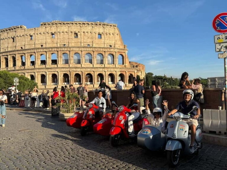 Rome by Vespa: Private guided tour in Sidecar vintage style - Final Thoughts