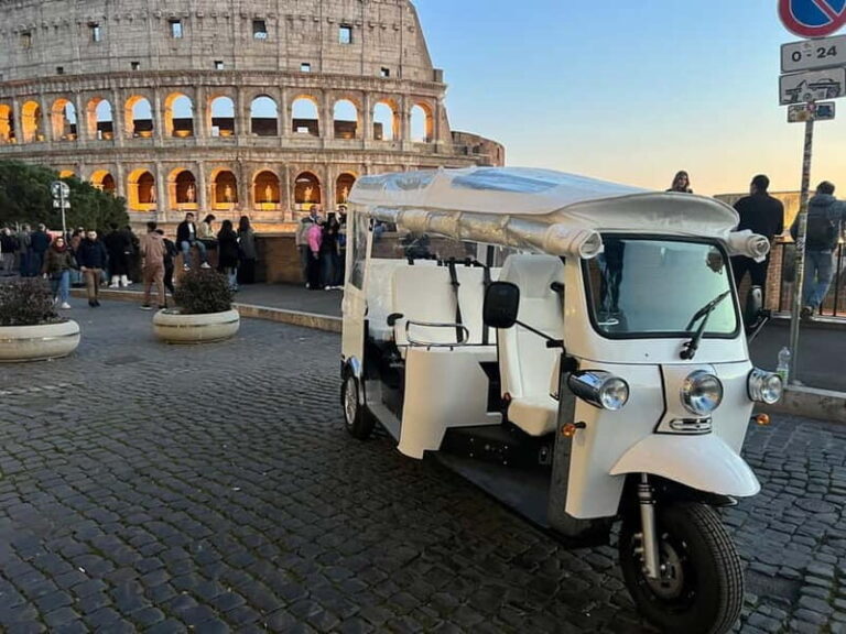 Rome: City Center Private Tour With Tuk-Tuk - FAQs