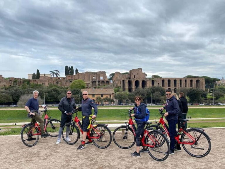 Rome E-Bike Tour: Ultimate Street Food and Market Feast - The E-Bikes and Comfort Level