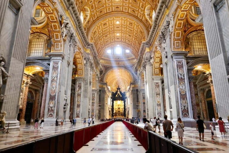 Rome Fast Track Entry St Peter's Basilica, Grottoes & Square - Practical Details and Value