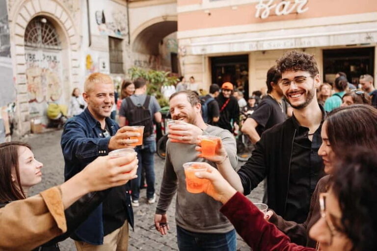 Rome Food Tour: Trastevere Aperitivo, Wine & Pasta Dinner - Practical Details and What to Expect