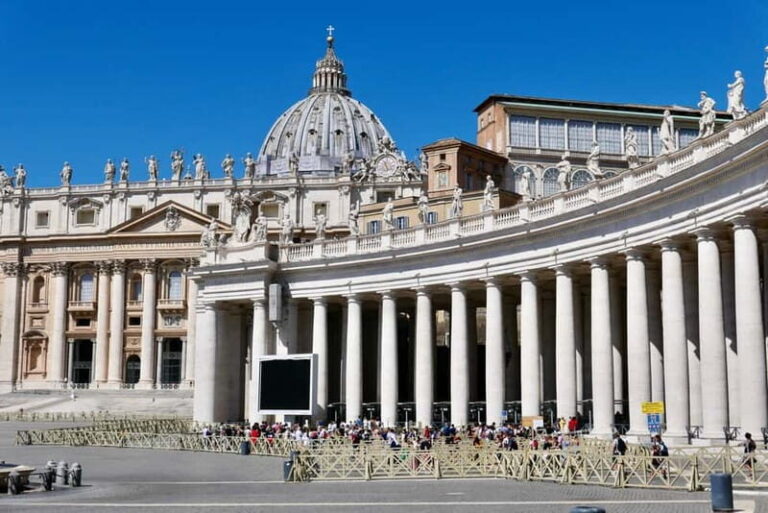 Rome: Guided Tour of St. Peter's Basilica, Grottoes & Square - What to Expect: Practical Details