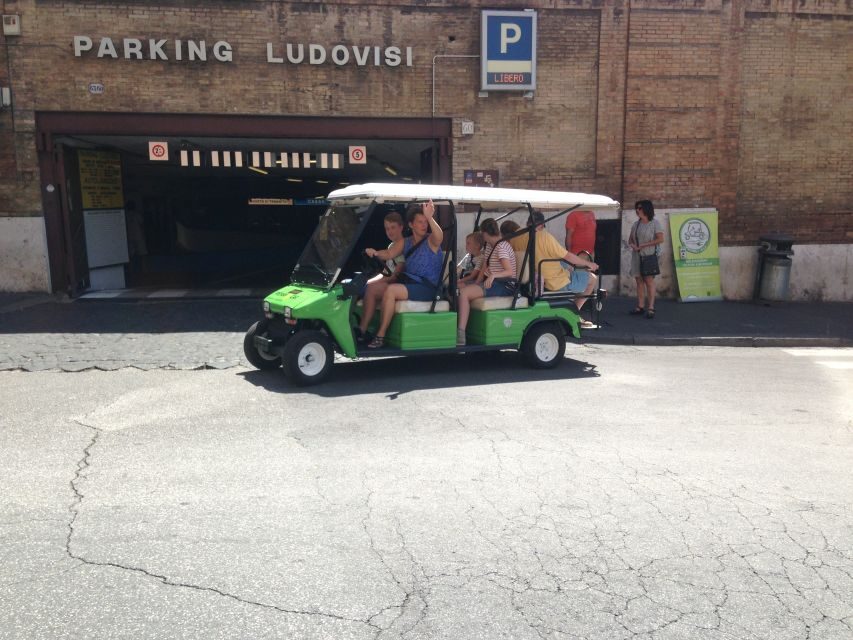 Rome: Imperial City Tour by Golf Cart with Optional Transfer