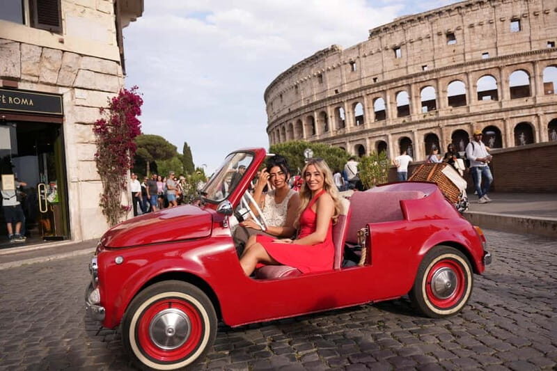 Rome in a Fiat Jolly: Exclusive Vintage Ride & Photo Tour - Why This Tour Works Well