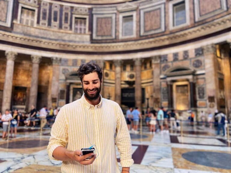 Rome: Pantheon Priority Entry Ticket & Interactive App - What to Expect from the Tour