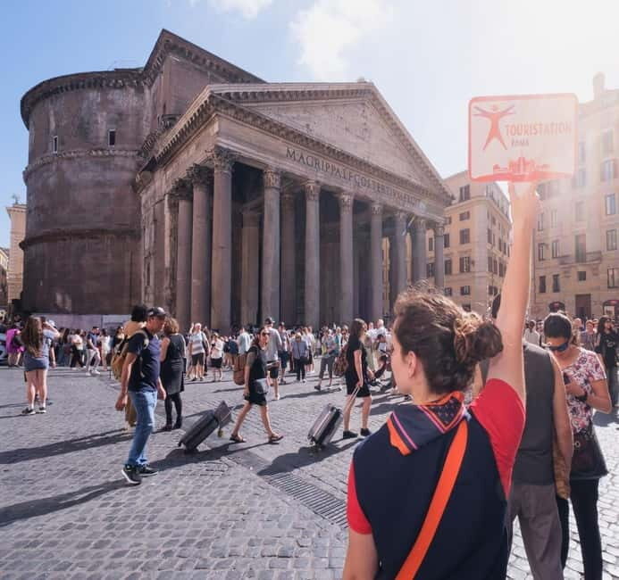Rome: Pantheon Ticket and Ancient Rome Multimedia Video - The Itinerary and Experience