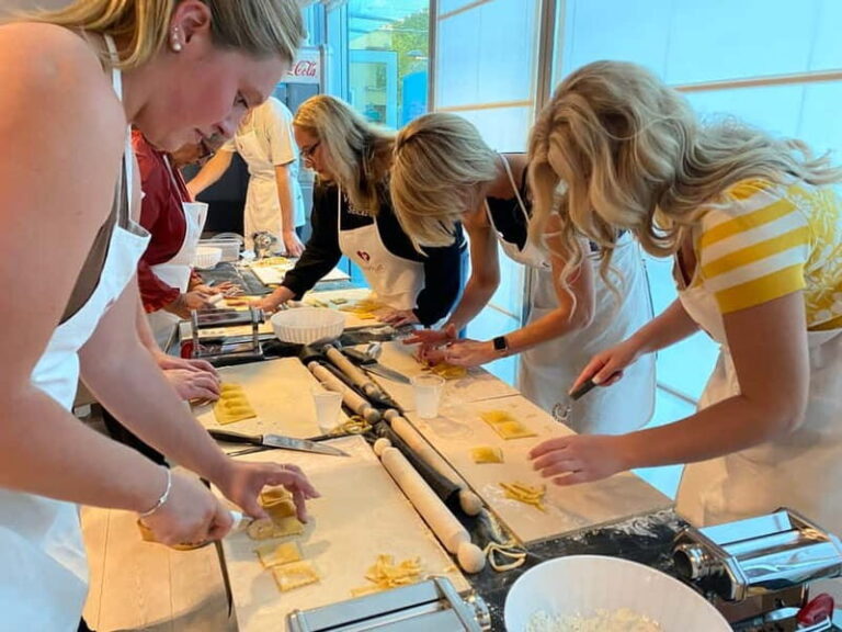 Rome: Pasta, Ravioli, and Tiramisu Cooking Class with Wine - The Practical Details