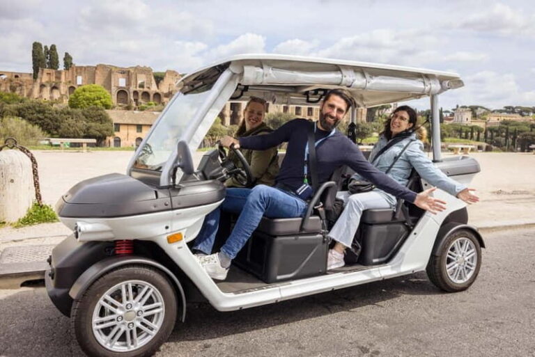 Rome: Private Golf Cart Tour with Driver - The Guide and the Experience