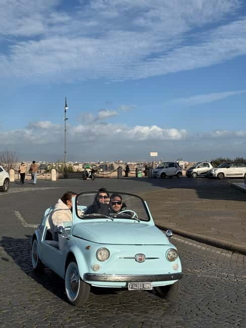 Rome: Private Open-Top Fiat 500 Tour with Driver - What’s Included and What to Expect