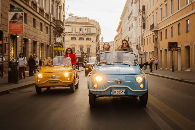 Rome: Private Vintage Cabrio Tour Inspired by La Dolce Vita - Key Points