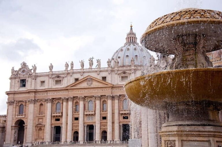 Rome: Skip The Line St.Peters Basilica, Tombs & Dome Tour - The Itinerary: A Closer Look