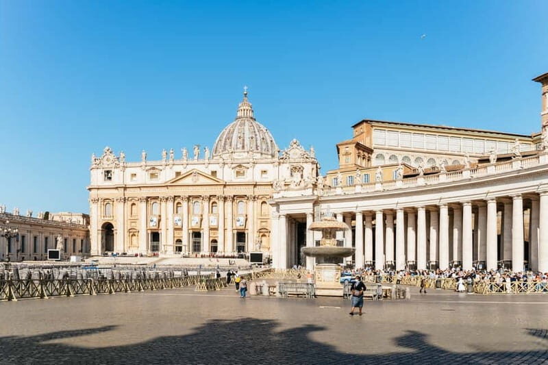 Rome: St. Peter's Basilica, Papal Tombs, and Dome Climb Tour - Exploring St. Peter’s Square