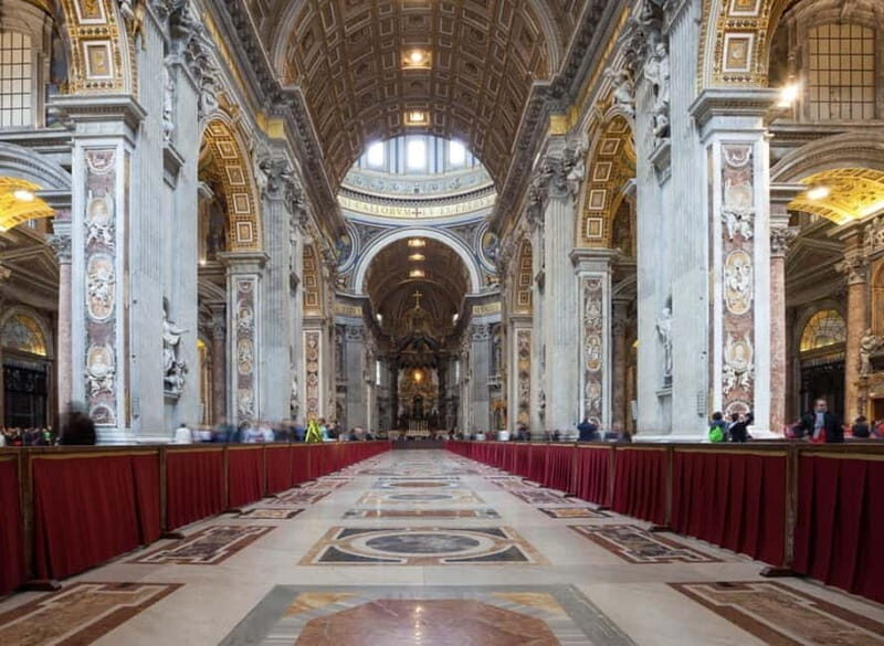 Rome: St. Peters Basilica Tour with Vatican Grottoes - Discovering the Landmarks: What to Expect