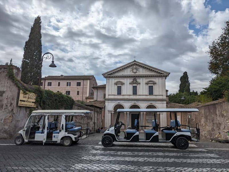 Rome:Appian Way & Catacombs Golf Cart Tour-Official Provider - What’s Included and What’s Not