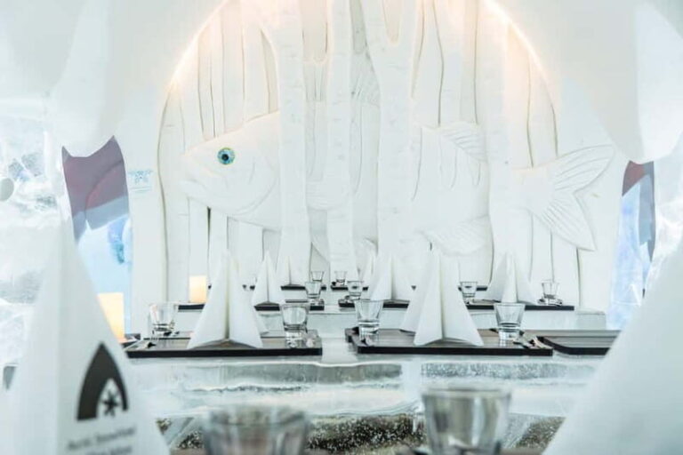 Rovaniemi: Ice Restaurant Dinner with Snow Sauna & jacuzzi - What Sets This Tour Apart?