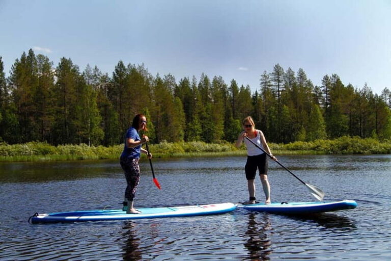 Ruka: Sup-boarding on lake Rukajärvi - An In-Depth Look at Rukas SUP Experience
