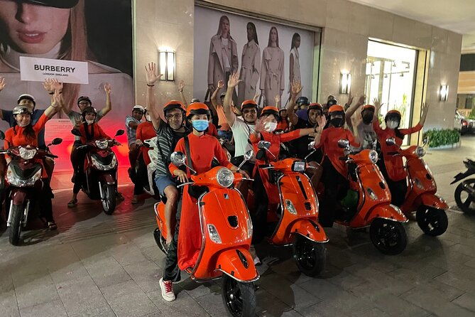 Saigon Vespa By Night Street Food With Female Riders Ao Dai - A Detailed Look at the Vespa Night Food Tour