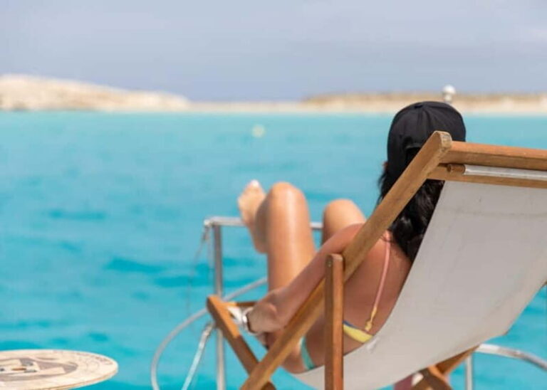 Sailing Yacht Day Charter; Ibiza to Formentera (return) - The itinerary: a flexible yet structured day