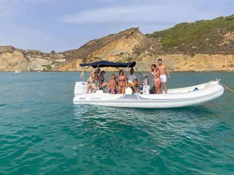 San Leone: half day Boat tour Scala dei Turchi with Skipper - Detailed Breakdown of the Itinerary