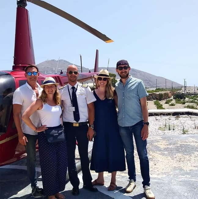 Santorini: 30 Minute Private Helicopter Flight - The Itinerary Breakdown