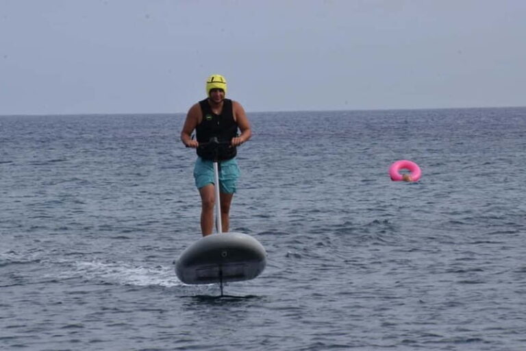 Santorini E-Foil Scooters: Ride the Waves - What You Can Expect During Your Ride
