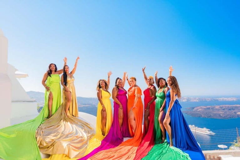 Santorini Flying Dress Photoshoot - The Value of the Santorini Flying Dress Photoshoot