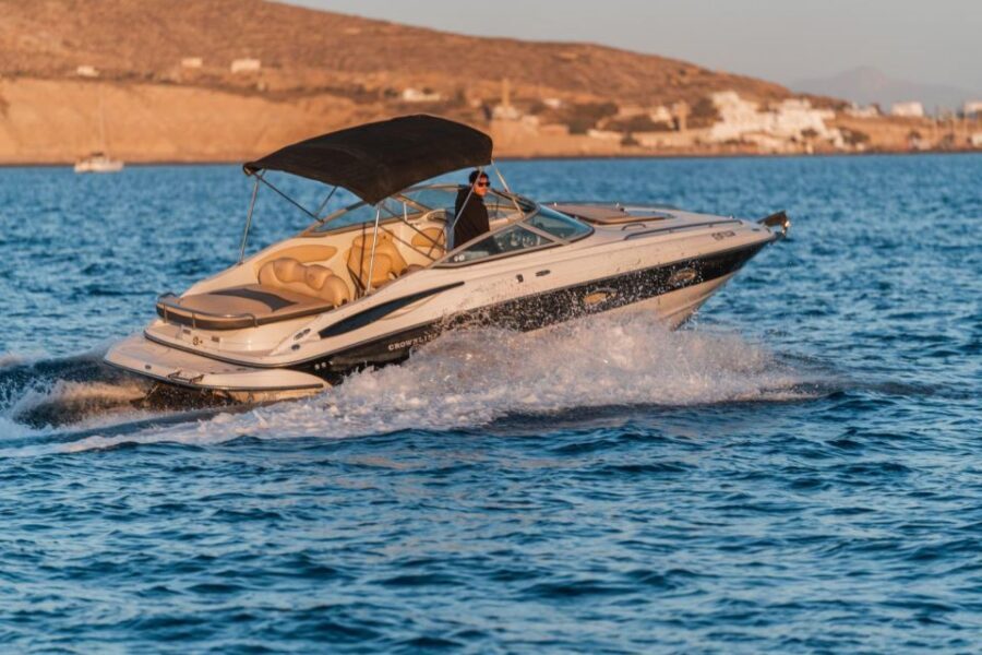 Santorini: Luxury private boat with food and drinks - Deep Dive into Each Stop