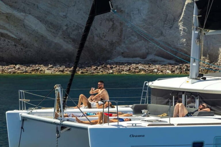 Santorini:All-inclusive Catamaran Cruise with Thirassia Stop - Who Will Love This Cruise?