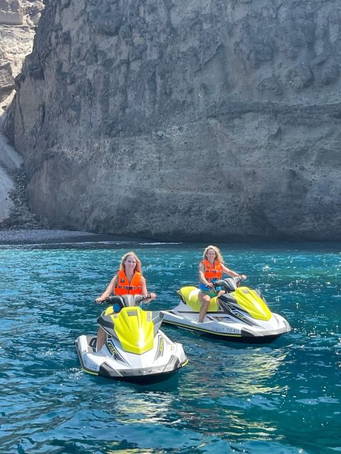 Santorini:Volcanic Beaches Cruise With Jet Ski - The Jet Ski Ride: What You Can Expect