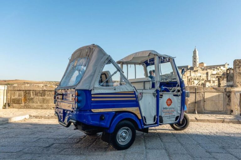 SASSI DI MATERA: Guided Tour by Ape Calessino - The Experience Breakdown