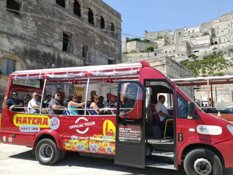 Sassi of Matera: Eco-Bus Open Top Tour - The Guide and Overall Value