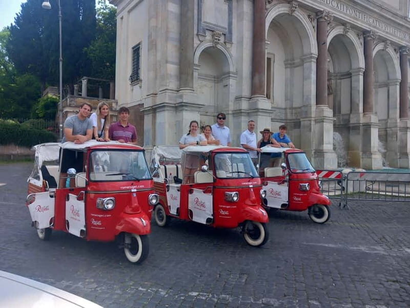 Seven Hills of Rome Tuk-Tuk Tour with Gastronomic Break - Why These Stops Matter