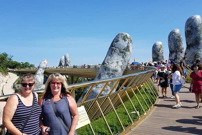 Shore Excursion CHAN MAY or TIEN SA to GOLDEN BRIDGE, MARBLE MOUTAIN,LADY BUDDHA - Overview of the Itinerary