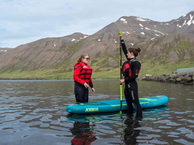 Siglufjörður: Private Guided SUP Tour - Equipment and Comfort