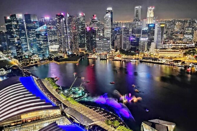 Singapore Marina Bay Sands Observation Deck E-Ticket - Key Points