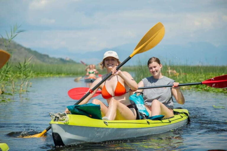 Skadar Lake: Individual Kayaking Experience - Breakdown of the Itinerary