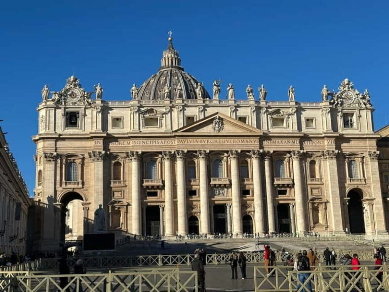 Skip-the-Line Vatican Museums Sistine Chapel & Basilica Tour - The Itinerary in Detail