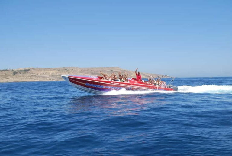 Sliema: Powerboat trip to Gozo & Comino with Caves - Introduction: A fast-paced adventure for sea lovers