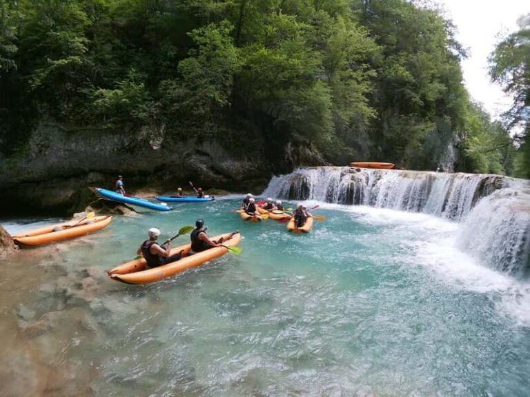 Slunj: River and Waterfalls Kayaking on Mrenica river - Detailed Breakdown of the Tour